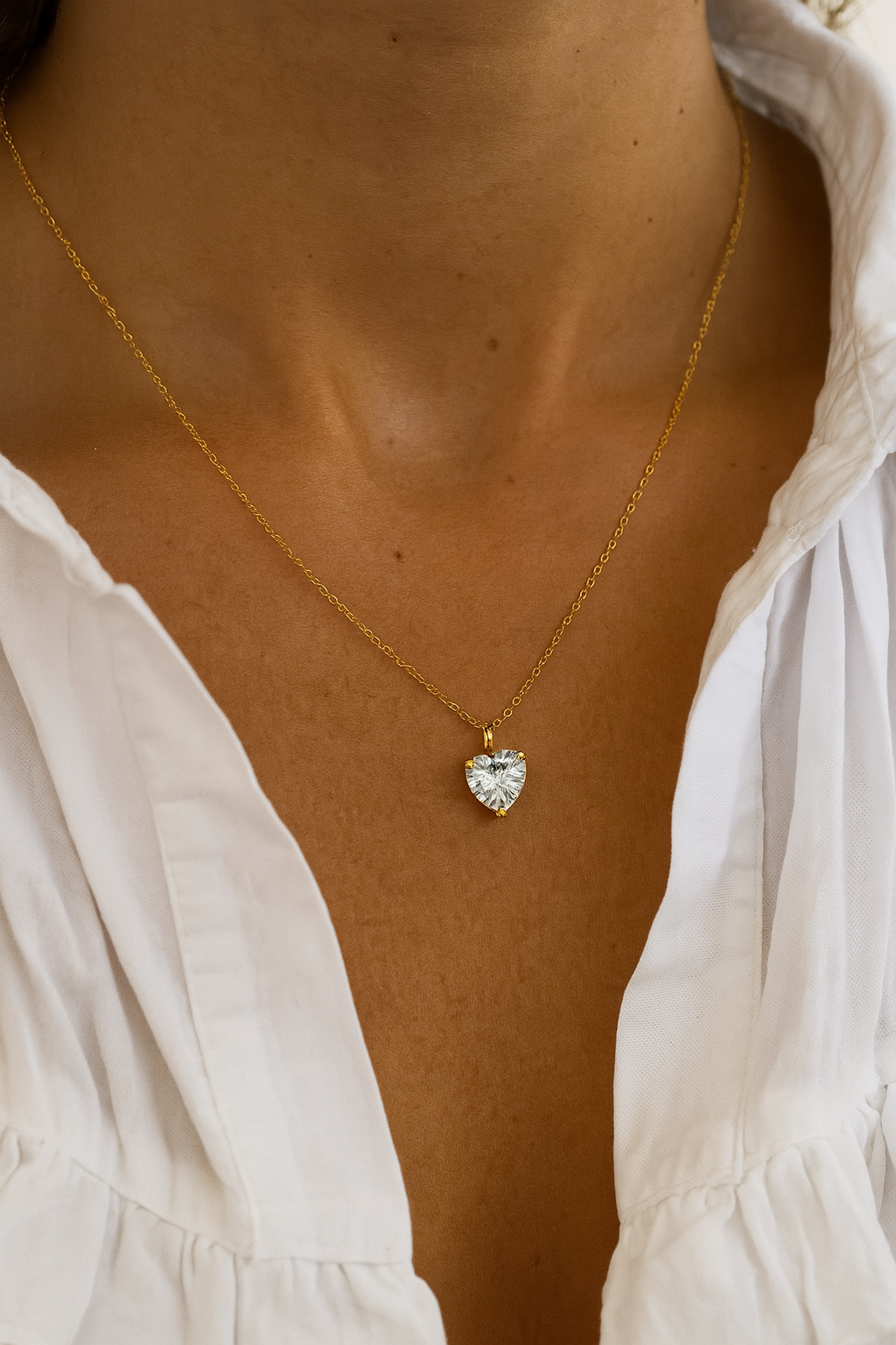 December Birthstone Chain Necklace-1