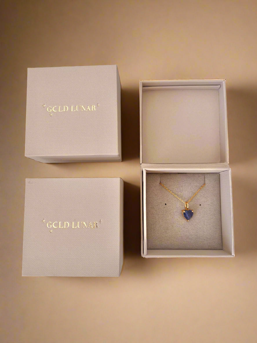 December Birthstone Chain Necklace-2