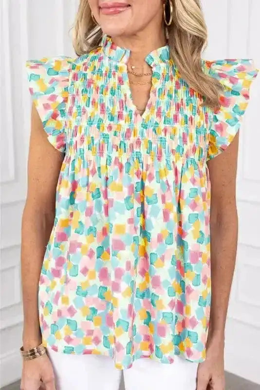 Pistachio Pizzazz Peplum Blouse
