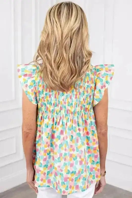 Pistachio Pizzazz Peplum Blouse