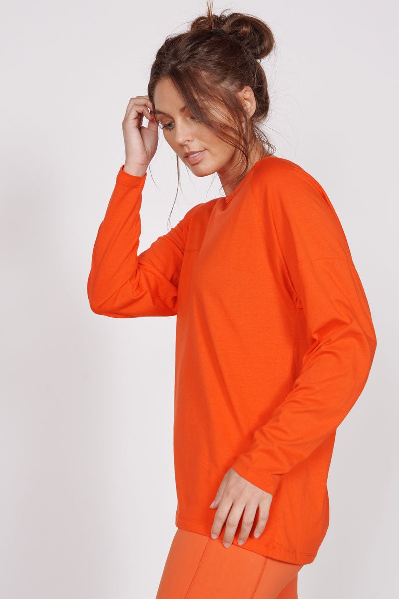 Nora Red Lightweight Training Top