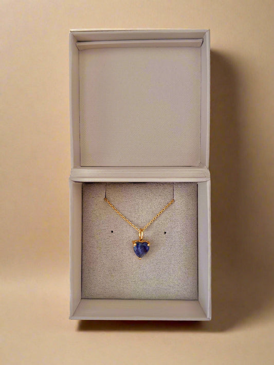 July Birthstone Chain Necklace